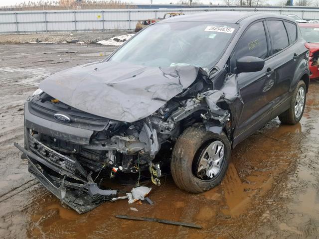 1FMCU0F76FUC76315 - 2015 FORD ESCAPE S GRAY photo 2