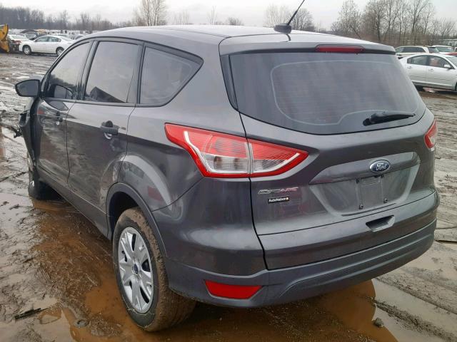 1FMCU0F76FUC76315 - 2015 FORD ESCAPE S GRAY photo 3