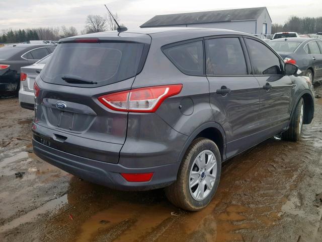 1FMCU0F76FUC76315 - 2015 FORD ESCAPE S GRAY photo 4