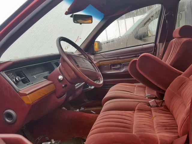 2MELM75W7RX646494 - 1994 MERCURY GRAND MARQ RED photo 5