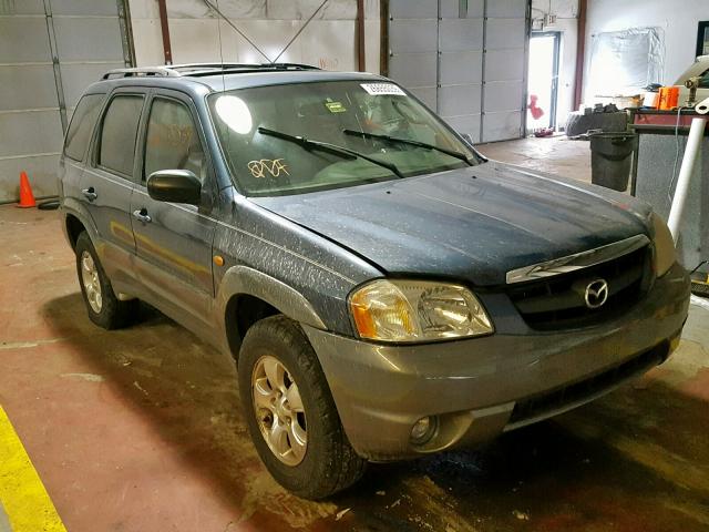 4F2CU08141KM57155 - 2001 MAZDA TRIBUTE LX BLUE photo 1