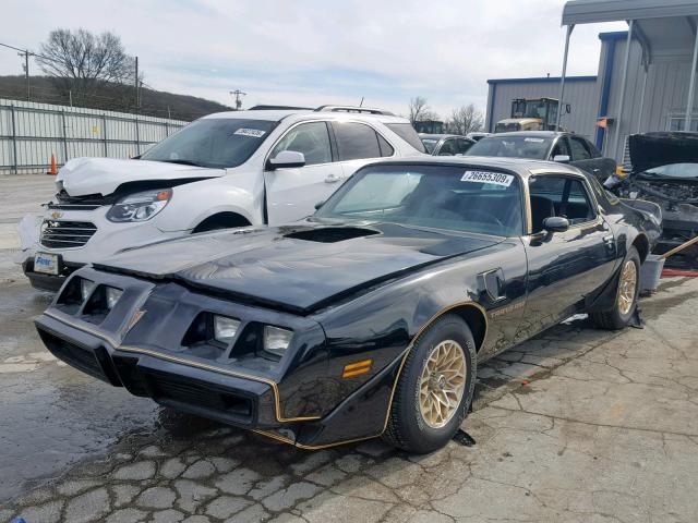 2W87K9N105147 - 1979 PONTIAC TRANS AM BLACK photo 2