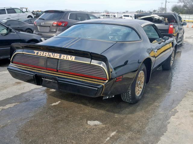 2W87K9N105147 - 1979 PONTIAC TRANS AM BLACK photo 4