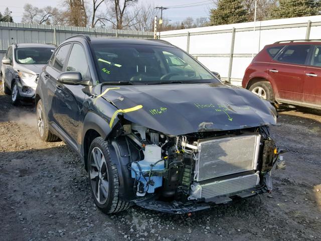 KM8K3CA51JU181563 - 2018 HYUNDAI KONA LIMIT GRAY photo 1