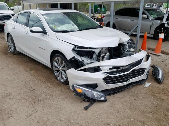 1G1ZH5SX0GF338909 - 2016 CHEVROLET MALIBU PRE WHITE photo 1