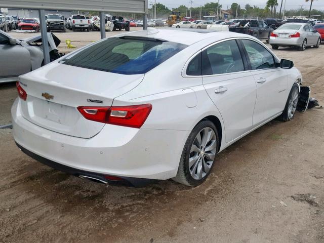 1G1ZH5SX0GF338909 - 2016 CHEVROLET MALIBU PRE WHITE photo 4