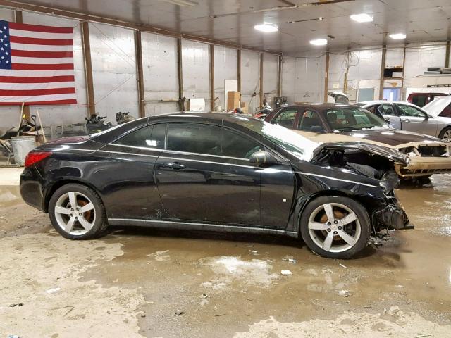 1G2ZH36N774120504 - 2007 PONTIAC G6 GT BLACK photo 9