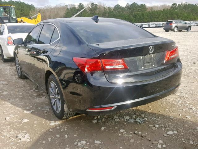 19UUB1F30KA003384 - 2019 ACURA TLX BLACK photo 3