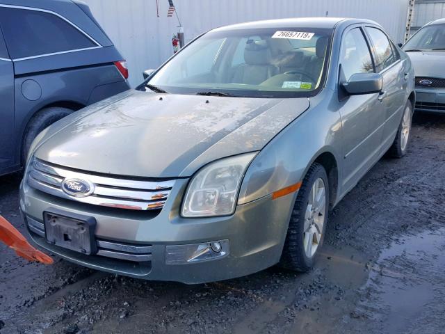 3FAFP08Z66R153263 - 2006 FORD FUSION SEL BLUE photo 2