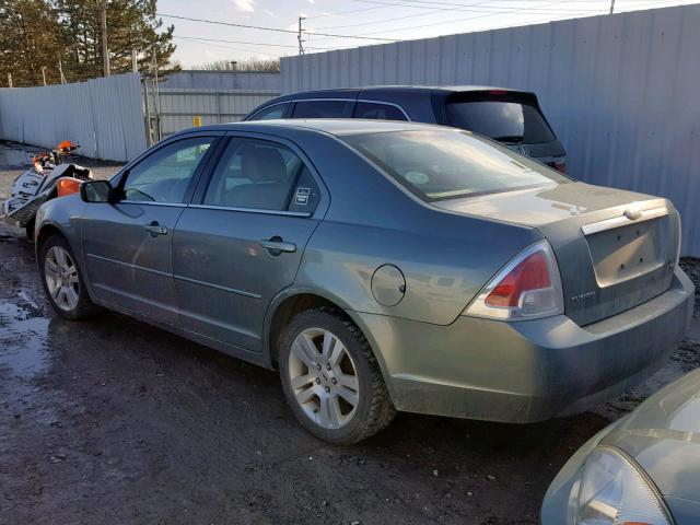 3FAFP08Z66R153263 - 2006 FORD FUSION SEL BLUE photo 3