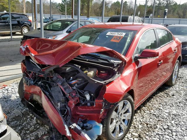 1G4GH5E38DF236269 - 2013 BUICK LACROSSE P RED photo 2