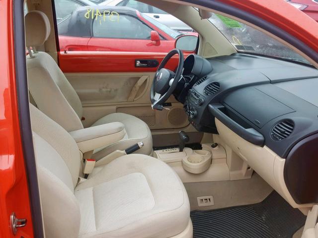 3VWCK21C23M419767 - 2003 VOLKSWAGEN NEW BEETLE Narıncı foto 5