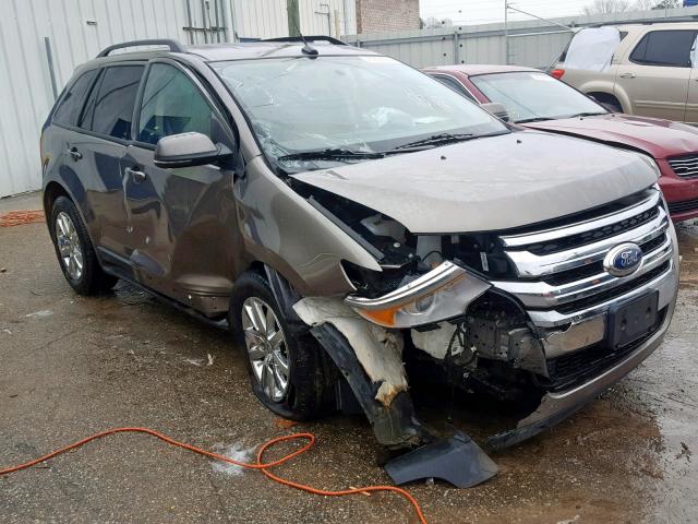 2FMDK3J92EBA14624 - 2014 FORD EDGE SEL CHARCOAL photo 1