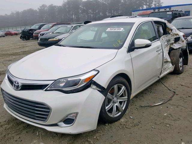 4T1BK1EB7DU046213 - 2013 TOYOTA AVALON BAS WHITE photo 2