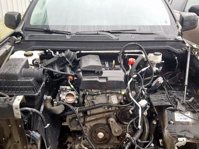 1GCHTCEA0G1154399 - 2016 CHEVROLET COLORADO L BLACK photo 7