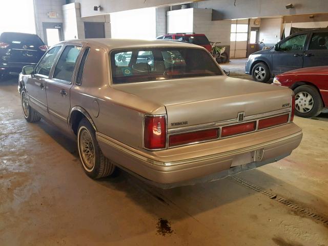 1LNLM81WXSY746359 - 1995 LINCOLN TOWN CAR E SILVER photo 3