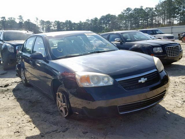 1G1ZS58F57F306506 - 2007 CHEVROLET MALIBU LS BLACK photo 1