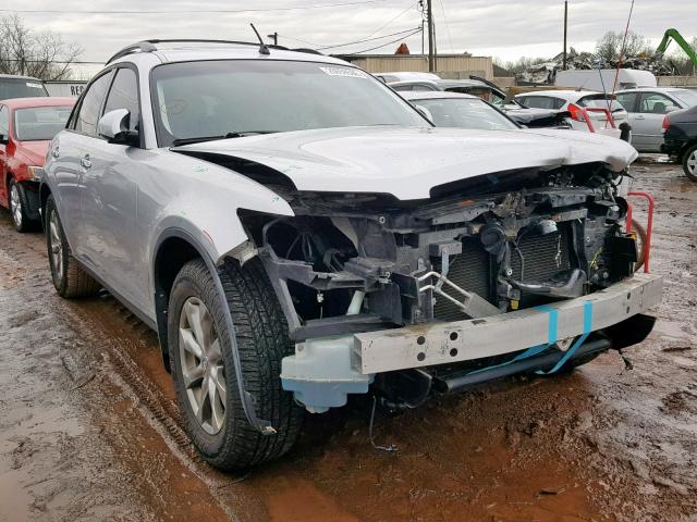 JNRAS08W57X208979 - 2007 INFINITI FX35 SILVER photo 1