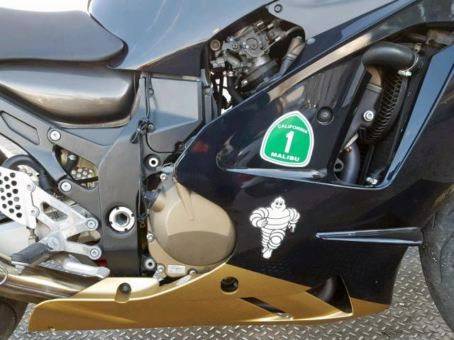 JKAZX9B162A000413 - 2002 KAWASAKI ZX1200 B BLACK photo 7