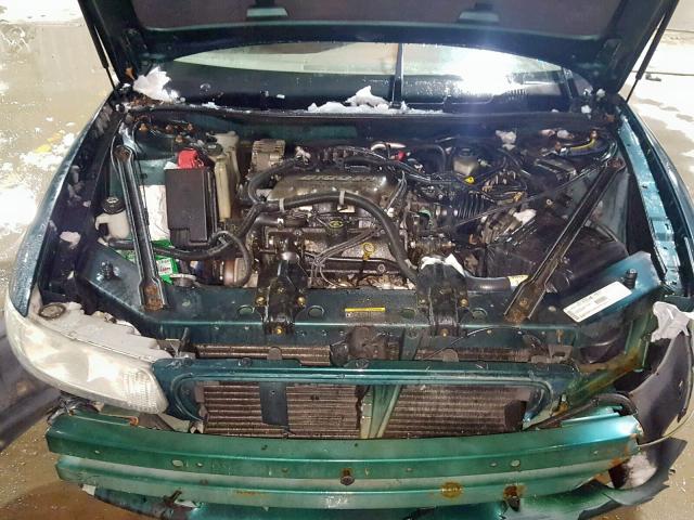 2G4WS52J721199185 - 2002 BUICK CENTURY CU GREEN photo 7