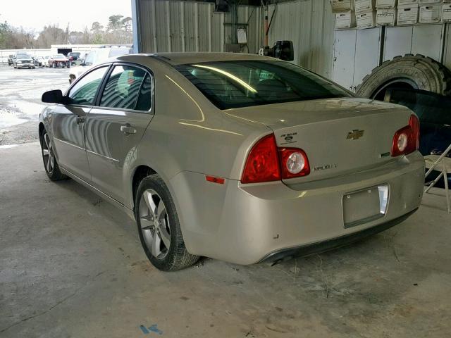 1G1ZC5EU8BF138384 - 2011 CHEVROLET MALIBU 1LT 金色 照片 3