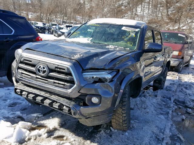 3TMCZ5ANXHM105843 - 2017 TOYOTA TACOMA DOU Boz foto 2