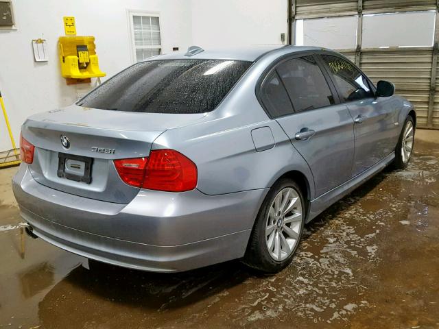 WBAPH5C59BA443138 - 2011 BMW 328 I SULE BLUE photo 4