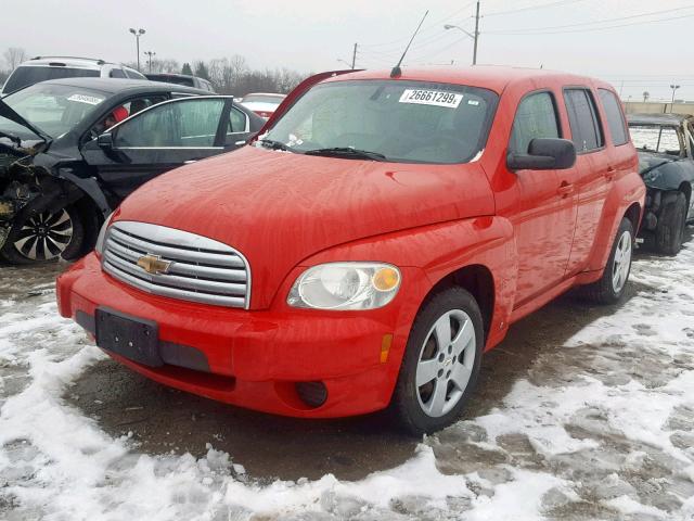 3GNCA13D08S654314 - 2008 CHEVROLET HHR LS Կարմիր լուսանկար 2