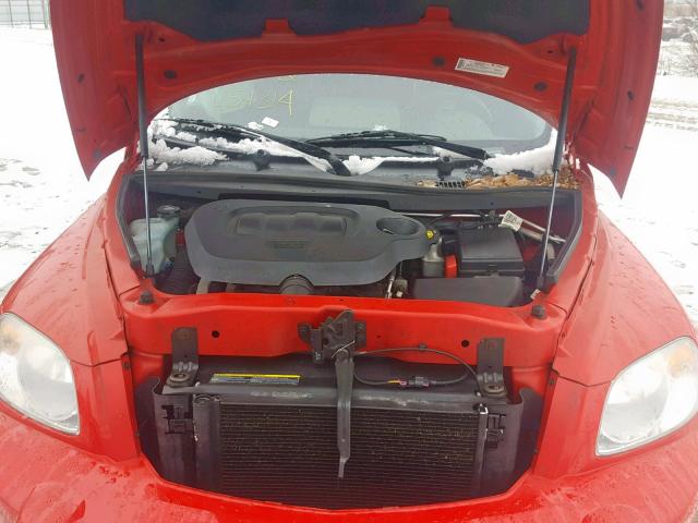 3GNCA13D08S654314 - 2008 CHEVROLET HHR LS Կարմիր լուսանկար 7