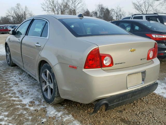 1G1ZC5EU2CF319305 - 2012 CHEVROLET MALIBU 1LT 棕色 照片 3