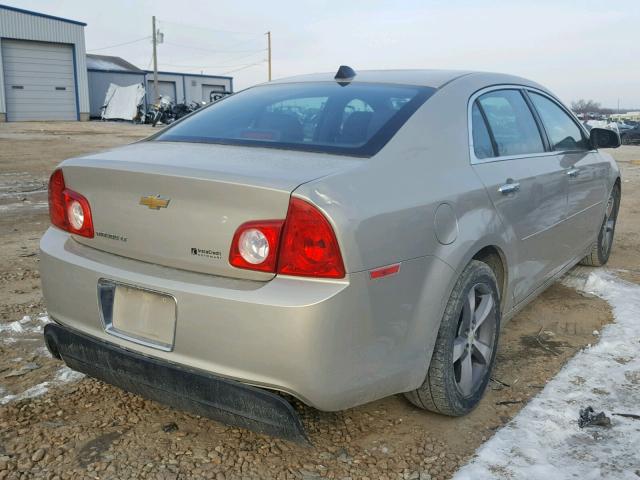 1G1ZC5EU2CF319305 - 2012 CHEVROLET MALIBU 1LT 棕色 照片 4