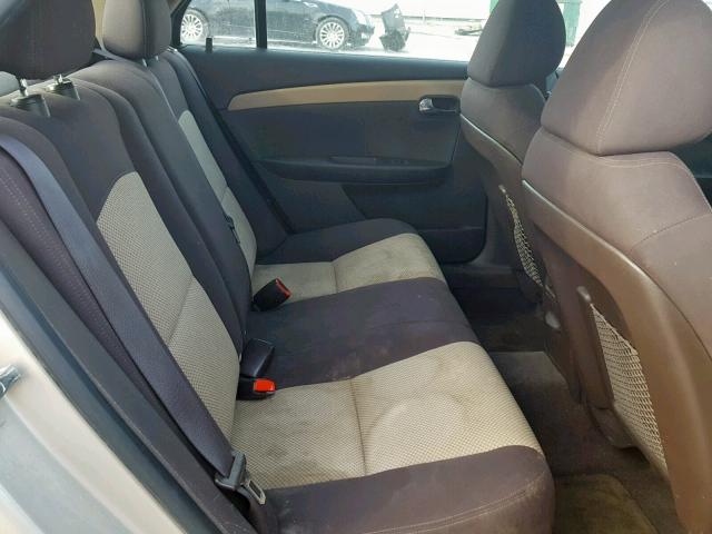 1G1ZC5EU2CF319305 - 2012 CHEVROLET MALIBU 1LT 棕色 照片 6