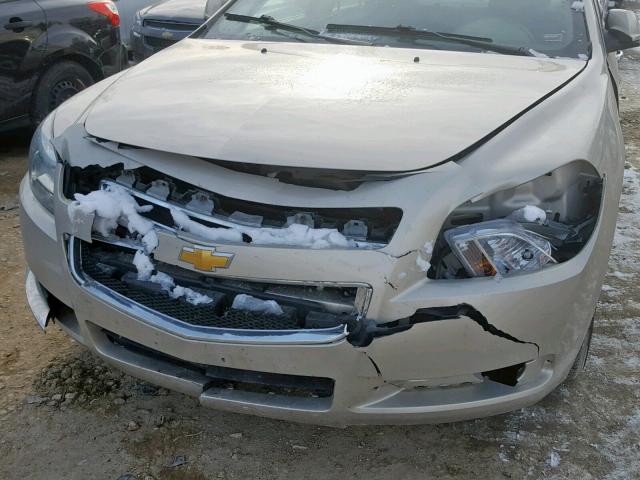 1G1ZC5EU2CF319305 - 2012 CHEVROLET MALIBU 1LT 棕色 照片 9