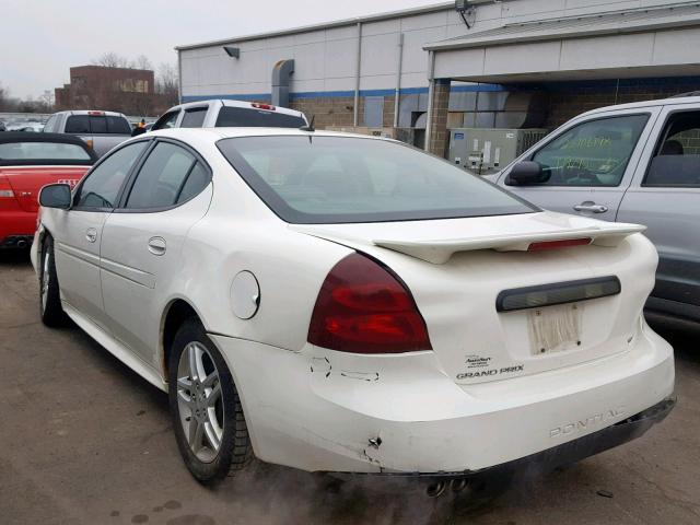 2G2WR554871206114 - 2007 PONTIAC GRAND PRIX WHITE photo 3