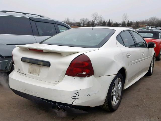 2G2WR554871206114 - 2007 PONTIAC GRAND PRIX WHITE photo 4