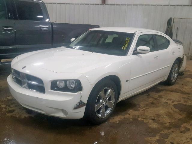 2B3CA3CV0AH141748 - 2010 DODGE CHARGER SX WHITE photo 2