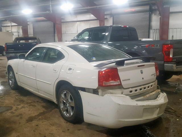 2B3CA3CV0AH141748 - 2010 DODGE CHARGER SX WHITE photo 3