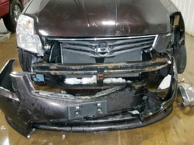 3N1AB6AP5AL691692 - 2010 NISSAN SENTRA 2.0 BROWN photo 9