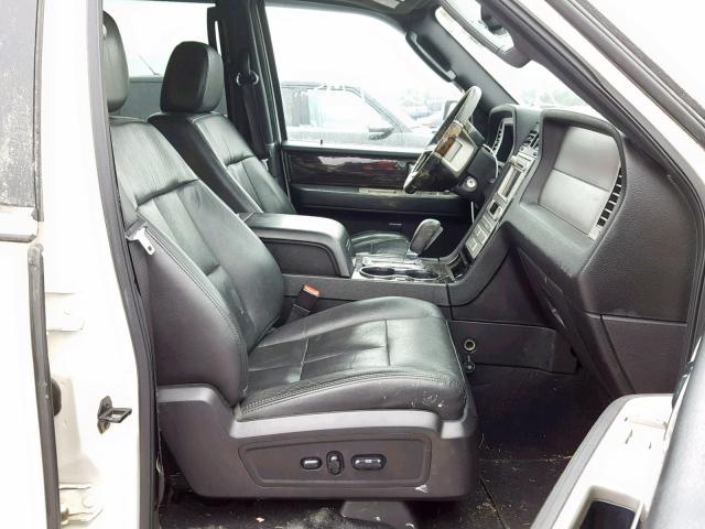 5LMFU28568LJ05011 - 2008 LINCOLN NAVIGATOR Ақ фото 5