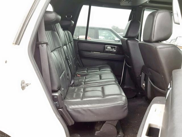 5LMFU28568LJ05011 - 2008 LINCOLN NAVIGATOR Ақ фото 6