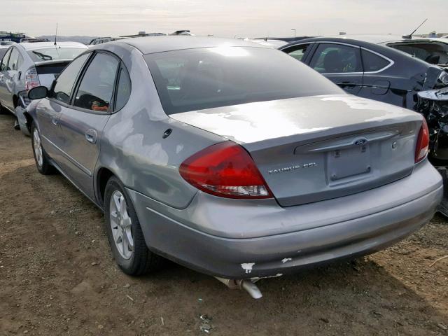 1FAFP56U46A169881 - 2006 FORD TAURUS SEL SILVER photo 3