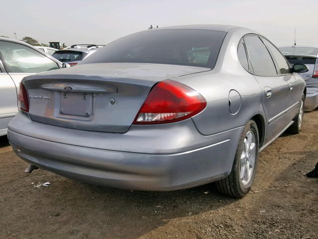 1FAFP56U46A169881 - 2006 FORD TAURUS SEL SILVER photo 4