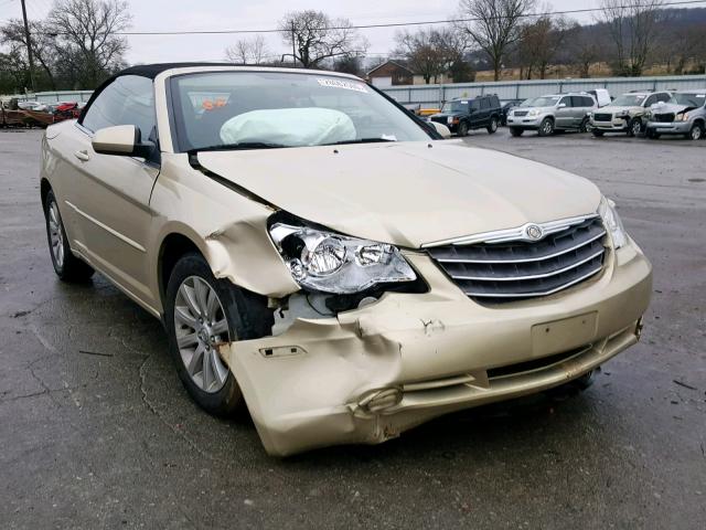 1C3BC5ED9AN187594 - 2010 CHRYSLER SEBRING TO GOLD photo 1