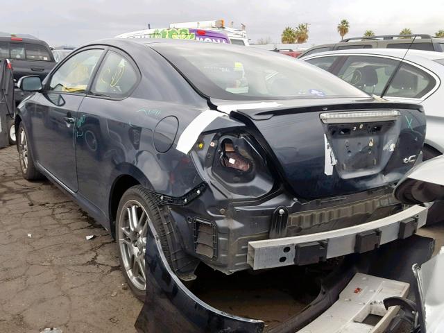 JTKDE177950006228 - 2005 TOYOTA SCION TC ნაცრისფერი ფოტო 3