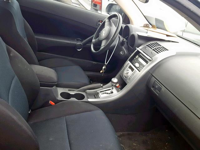 JTKDE177950006228 - 2005 TOYOTA SCION TC ნაცრისფერი ფოტო 5