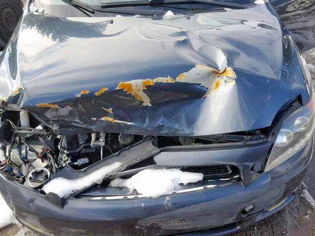 JTKDE177150041815 - 2005 TOYOTA SCION TC ნაცრისფერი ფოტო 7