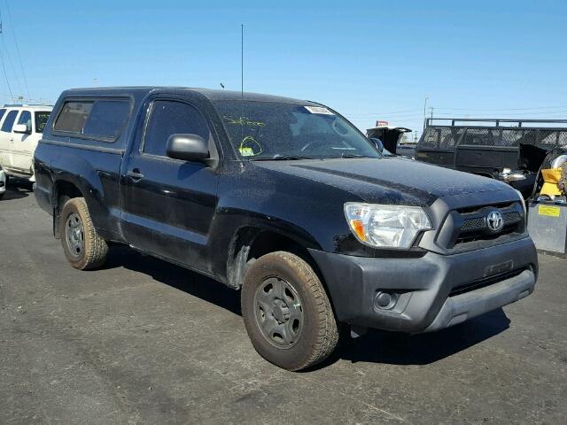 5TFNX4CN6CX009748 - 2012 TOYOTA TACOMA BLACK photo 1