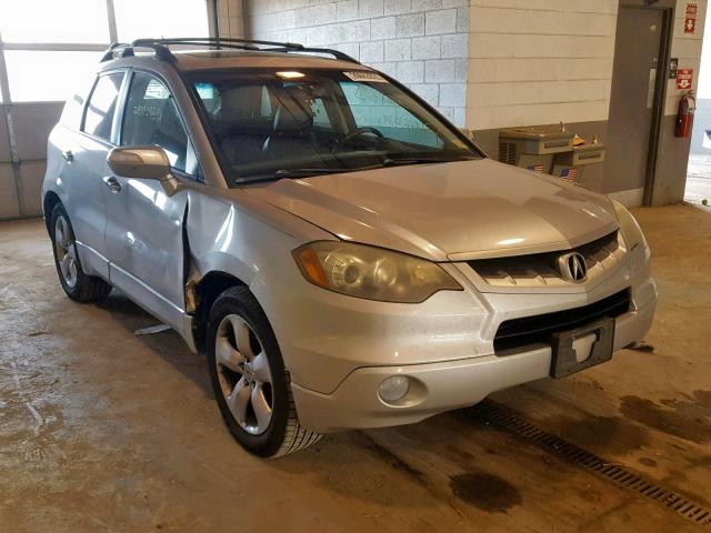 5J8TB18278A012477 - 2008 ACURA RDX SILVER photo 1