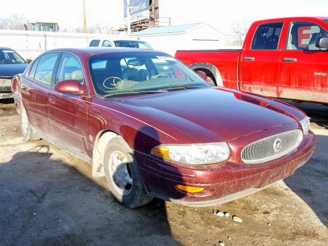 1G4HR54K41U141984 - 2001 BUICK LESABRE LI MAROON photo 1