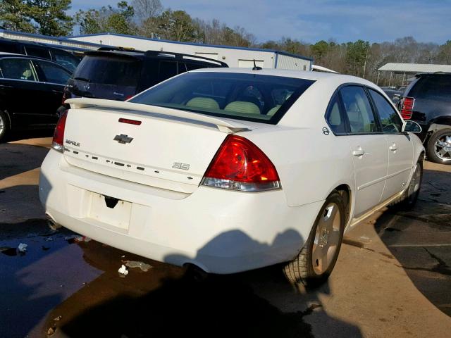2G1WD58C469223529 - 2006 CHEVROLET IMPALA SUP თეთრი ფოტო 4